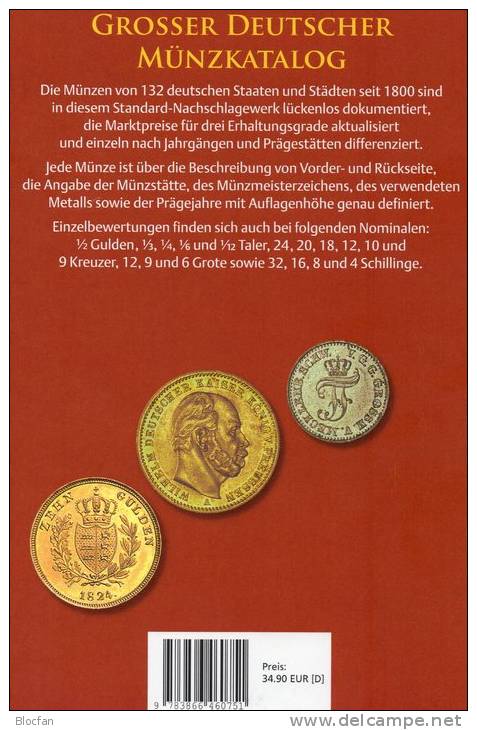 Deutschland Großer Deutscher Münzkatalog 2012 Neu 35€ Für Münzen Numis-Briefe Numisblatt New Coins Catalogue Of Germany - Numismatica