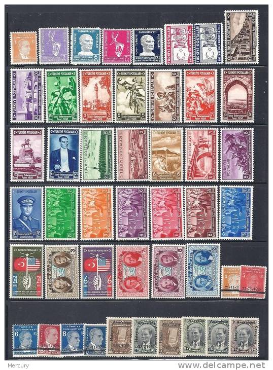 Bon Lot De Neufs LUXE Entre 1937 Et 1949 - 2 Scans - Unused Stamps