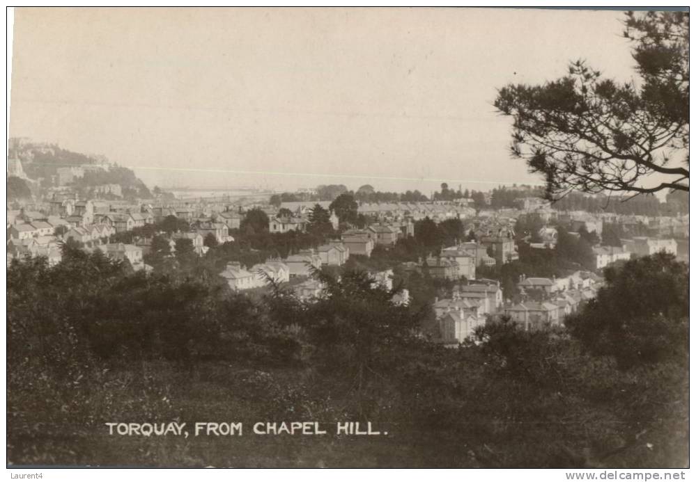 (666) Very Old Postcard - Carte Ancienne - UK - Torquay - Torquay