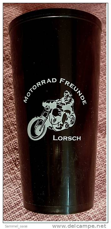 Motorradfreunde Lorsch - Becher Aus Kunststoff  - Ca. 0,3 Lt. - Gläser