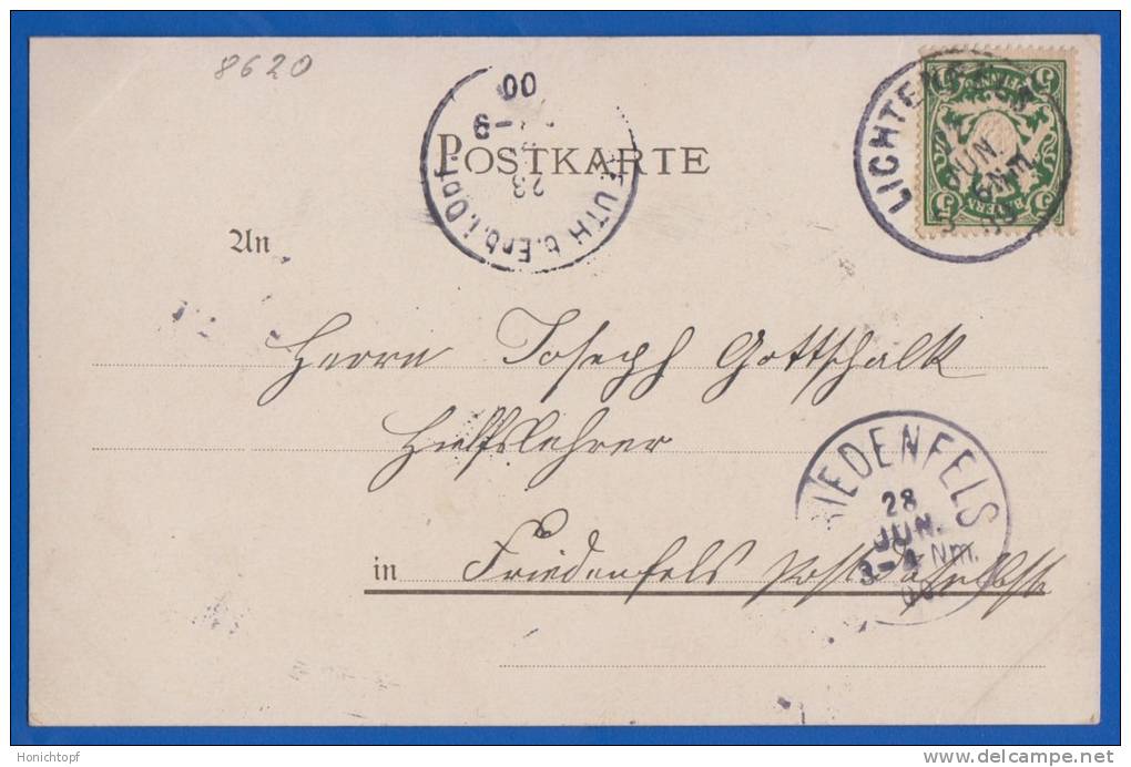 Deutschland; Staffelstein; Vierzehnheiligen; Gruss Aus AK; Litho; 1900 - Staffelstein