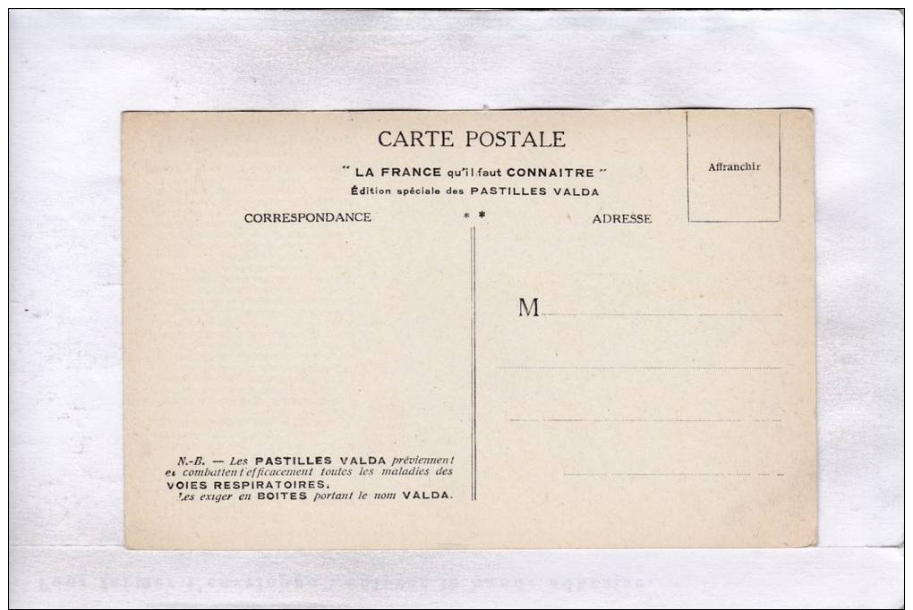 A2A Z8 CPA 64 PAU BAYONNE ORTHEZ OLORON MAULEON LITHO PUB PASTILLES VALDA A VOIR - Other & Unclassified