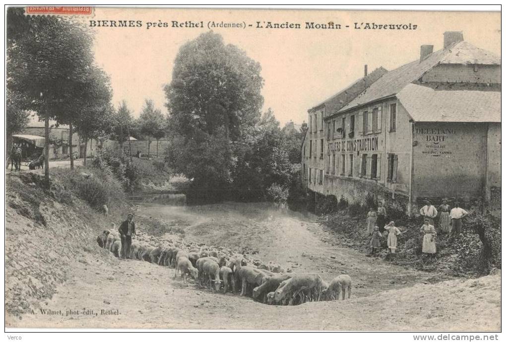 Carte Postale Ancienne De BIERMES - Other & Unclassified