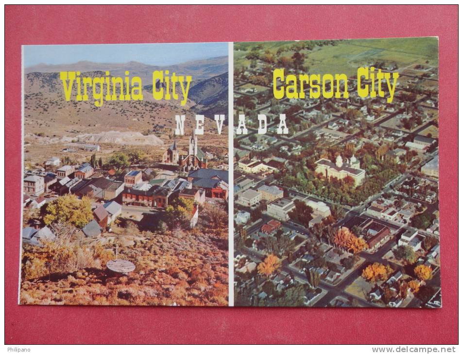 Multi View  Virginia City  Carson City Nevada        Not Mailed ----ref - 894 - Andere & Zonder Classificatie