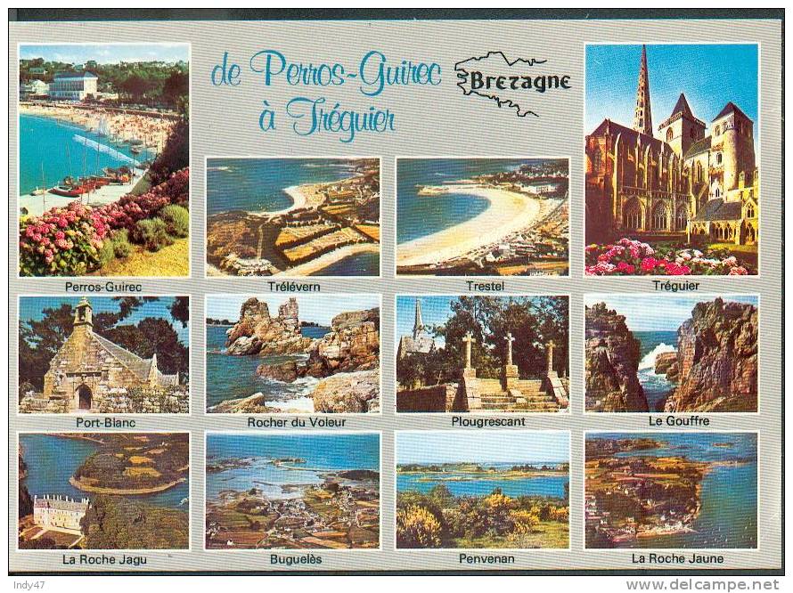 22- Série Couleurs De Bretagne : Les Circuits Touristiques De Perros Guirec à Tréguier - Perros-Guirec