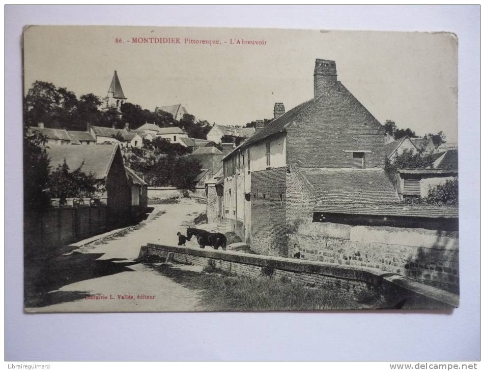 2onm - CPA N°86 - MONTDIDIER - Pittoresque - L'abreuvoir - [80] - Somme - Montdidier