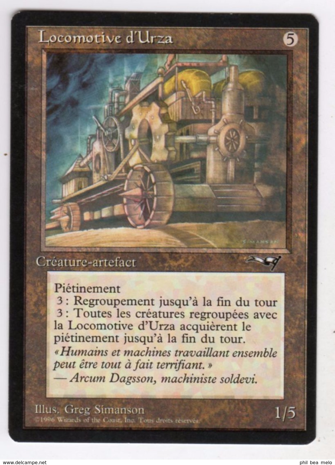 CARTE MAGIC THE GATHERING - ALLIANCES - LOT 320 CARTES - VOIR PHOTOS ET DESCRIPTION