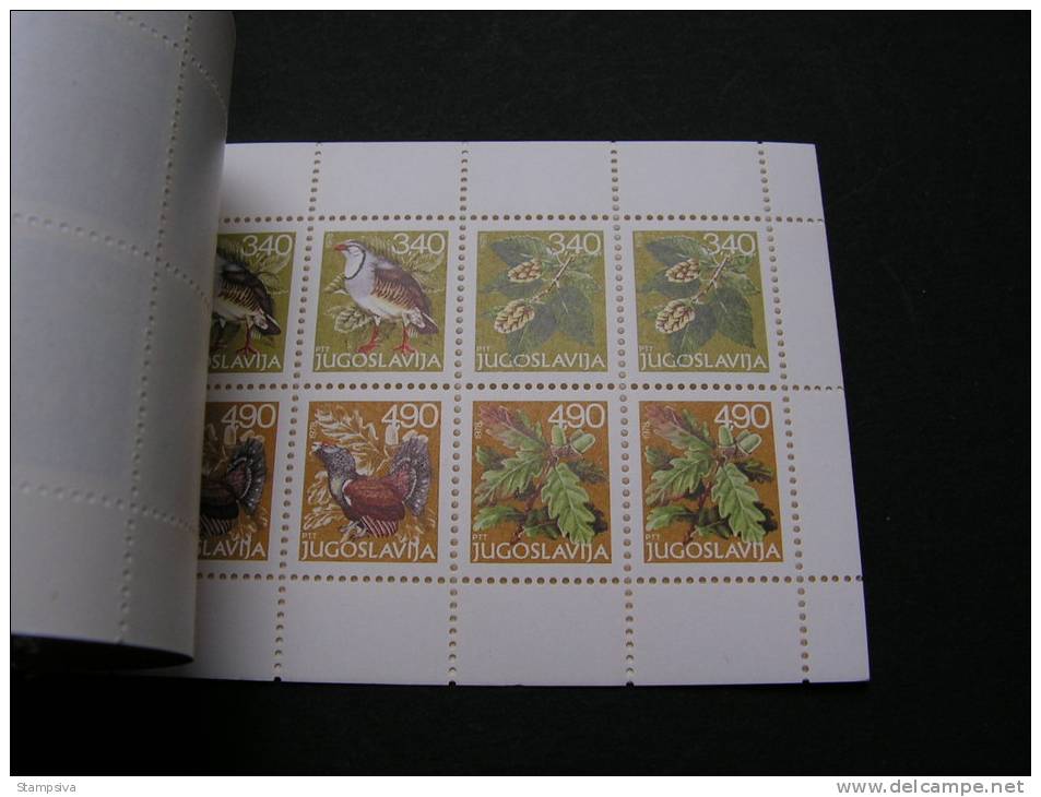 == Jugpslawien Booklet  Nr. 1  ** MNH  Birds. 1979 - Sonstige & Ohne Zuordnung