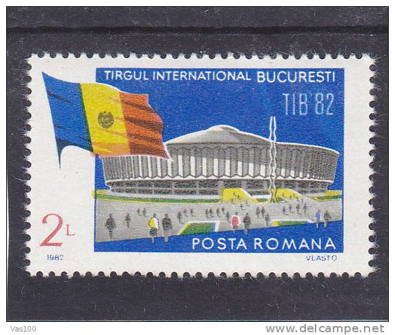ROUMANIE 1982 Foire De Bucarest Yvert 3399 NEUF** MNH Cote : 0.80 Euro - Unused Stamps