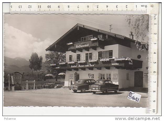 PO8405B# GERMANIA - GERMANY - FELDEN CHIEMSEE - HOTEL HAUS AM SEE - AUTO - OLD CARS   No VG - Rosenheim