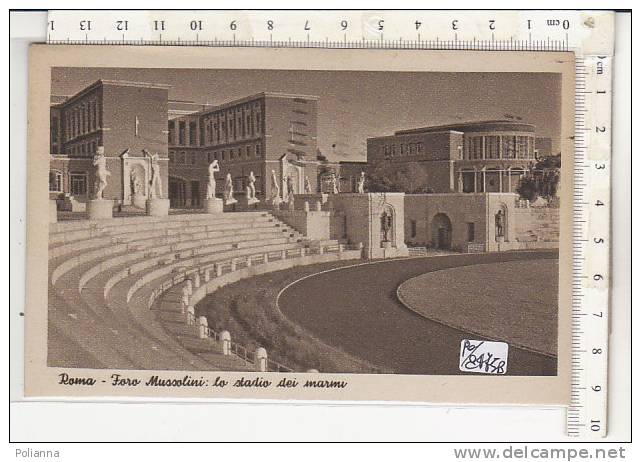 PO8475B# ROMA - FORO MUSSOLINI - STADIO DEI MARMI - OLIMPIADI  VG 1941 - Stades & Structures Sportives