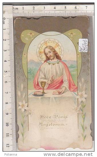 PO8570B# SANTINO - GESU' - RICORDO ORDINAZIONE SACERDOTALE - LESA 1910 - Devotieprenten