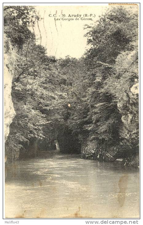 64/CPA - Arudy - Les Gorges De Germe - Arudy