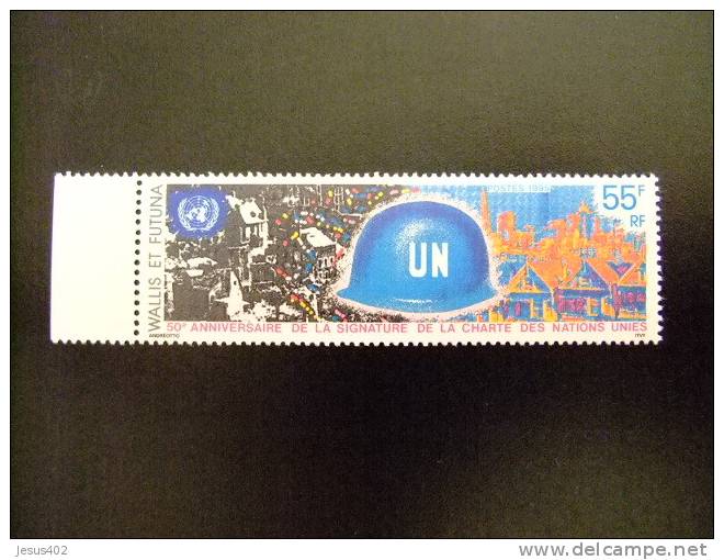 WALLIS ET FUTUNA WALLIS Y FUTUNA 1995  30 ANNIVESAIRE ONU Yvert & Tellier Nº 478 ** MNH - Nuevos