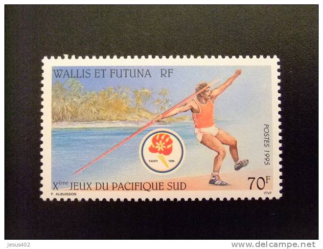 WALLIS ET FUTUNA WALLIS Y FUTUNA 1995 SPORT TAHITTI 10º JEUX DU PACIFIQUE SUD Yvert & Tellier Nº 479 **MNH - Unused Stamps