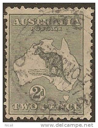 AUSTRALIA 1915 2d Grey Roo SG 35 U YH317 - Gebruikt