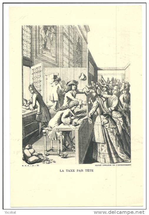 Histoire, HIstoire Du Peuple Français  - La Taxe Par Tête - FdP France : &euro; 1.40 - Autres & Non Classés