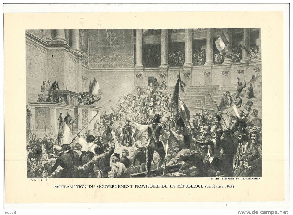 Histoire, HIstoire Du Peuple Français  - Proclamation Du Gouvernement Provisoire De La République - FdP France : &euro; - Autres & Non Classés