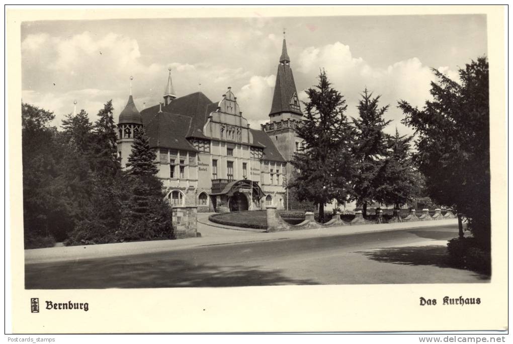 Bernburg, Das Kurhaus, 1941 - Bernburg (Saale)