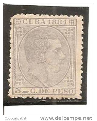 Cuba - Edifil 65 (MH/*) (esquina Defectuosa) - Cuba (1874-1898)