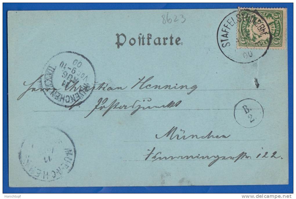 Deutschland; Staffelstein; Staffelberg Totalansicht; 1900 - Staffelstein