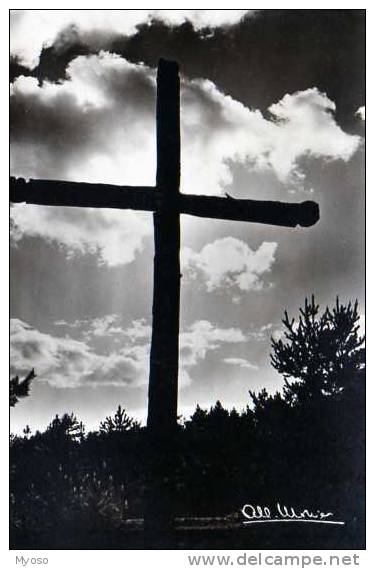 Albert MONIER  Le Ciel Crucifie, Croix - Monier