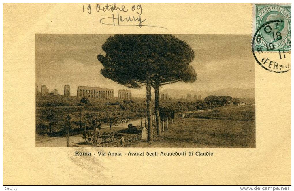 Roma - Via Appia - Avanzi Degli Acquedotti Di Claudio - Panoramische Zichten, Meerdere Zichten