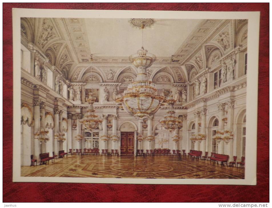 The Hermitage, Leningrad - La Salle De Concerts - Russia - USSR - 1975 - Unused - Russie