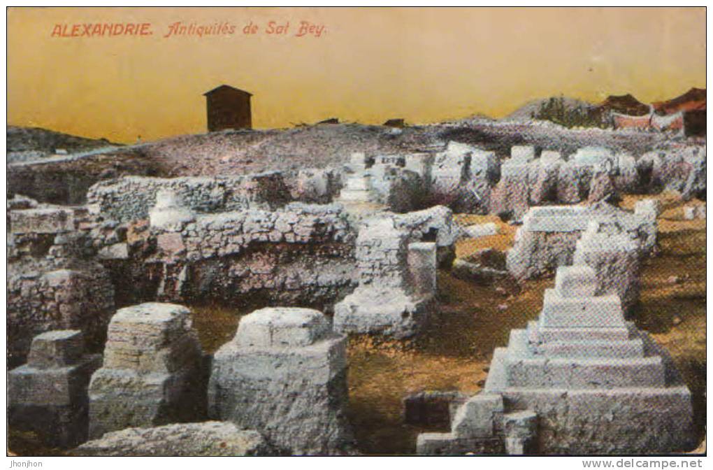 Egypt-Postcard Uncirculated-Alexandria-Antiques Sat Bey-2/scans - Alexandrië