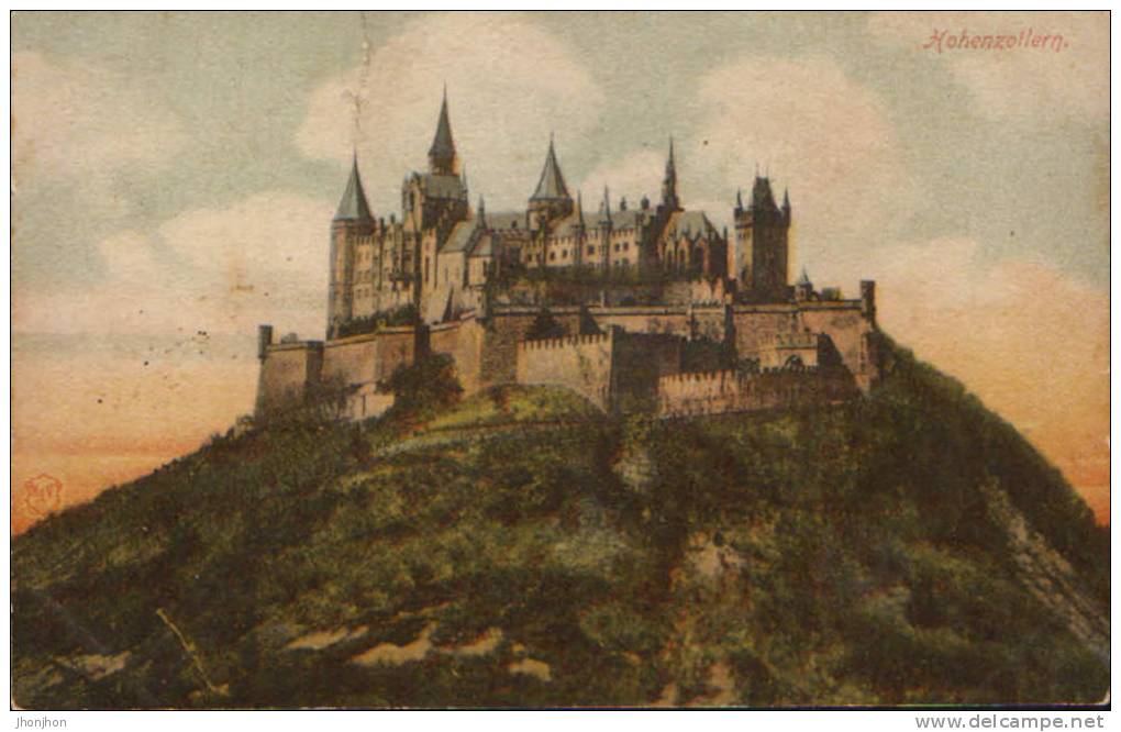 Germany-Postcard Uncirculated-Hohenzollern Castle-2/scans - Hechingen