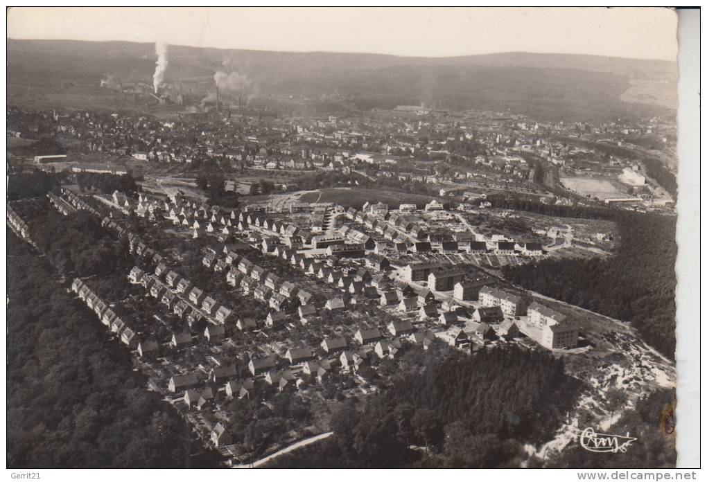 6680 NEUNKIRCHEN - STEINWALD, Luftaufnahme 50er-Jahre, CIM-Macon - Kreis Neunkirchen