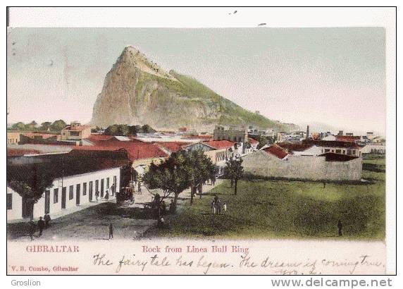 GIBRALTAR ROCK FROM LINEA BULL RING - Gibraltar