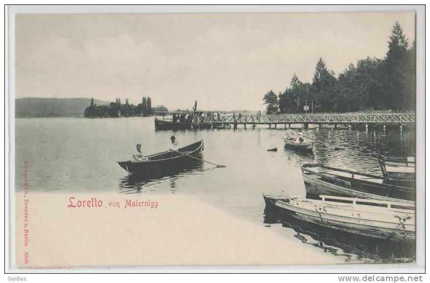 Austria  - Loretto Von Maiernigg - Sailing Boat - Maria Wörth