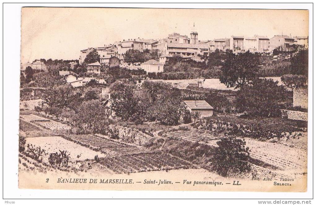 *2377*   SAINT JULIEN : Vue Panoramique - Saint Barnabé, Saint Julien, Montolivet