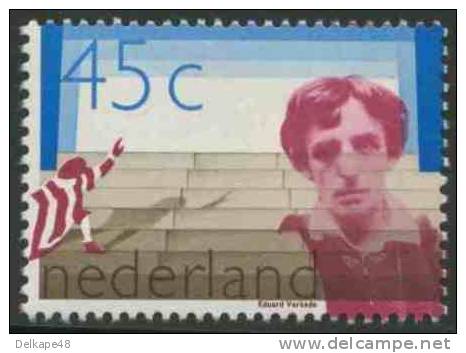 Nederland Netherlands Pays Bas 1978 Mi 1127 ** Eduard Rutger Verkade (1878-1961) Actor / Schauspieler, Regisseur - Schrijvers