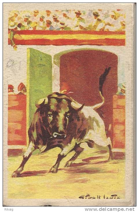 Bullfighting  Leporello - 10 Drawings  # 839 # - Sports