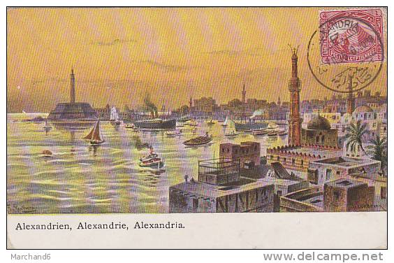 EGYPTE ALEXANDRIEN ALEXANDRIE ALEXANDRIA Editeur Levante - Alexandrie