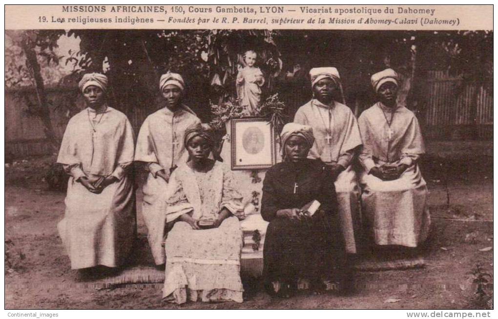 Les RELIGIEUSES INDEGENES/ MISSIONS AFRICAINES / Réference 3340 - Dahomey