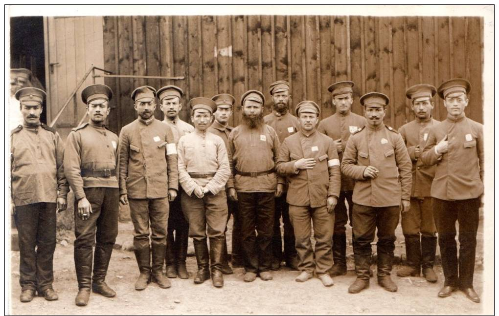 Camp De Prisonniers D'Ohrdruf 1ere Guerre Mondiale 1914-1918 Photo De Groupe - Guerre 1914-18