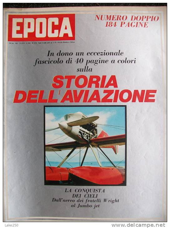 EPOCA Del MAGGIO1971 STRORIA DELL'AVIAZIONE - Motoren