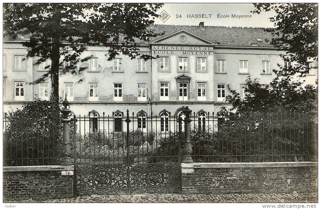 Hasselt Ecole Moyenne Athenée Royale SBP N°24   1908 - Hasselt