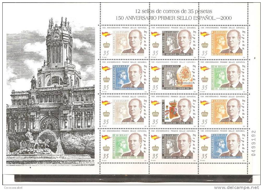 España/Spain - (MNH/**) - Edifil MP 68 - Yvert 3254-60 - Blocs & Hojas