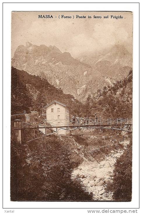 MASSA - ( Forno ) Ponte In Ferro Sul Frigido - Pont De Chemin De Fer - Schierna Vergine - Massa