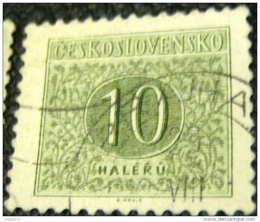 Czechoslovakia 1954 Postage Due 10h - Used - Postage Due