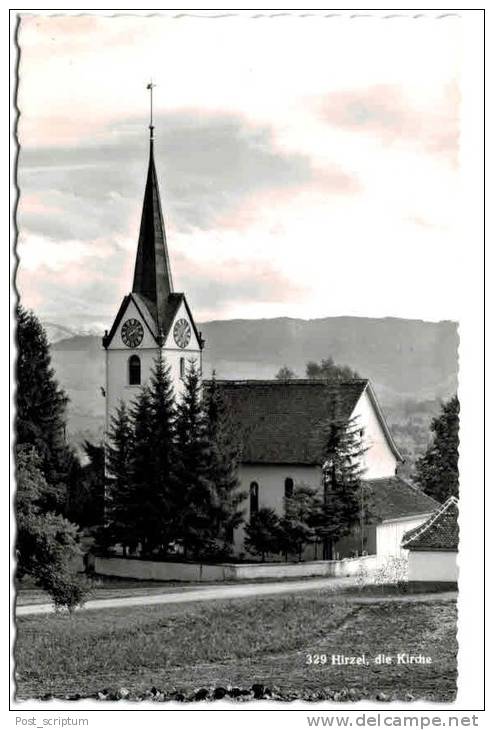 Suisse - Hirzel - Die Kirche - Hirzel