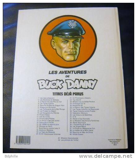 Buck Danny 42 Les Pilotes De L'enfer EO NOVEDI 1984 TBE - Buck Danny