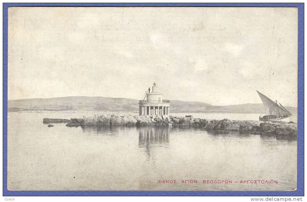 ARGOSTOLI, ILE De CEPHALONIE   Phare Agios Théodori (Saint Théodore).   1916   . - Grèce