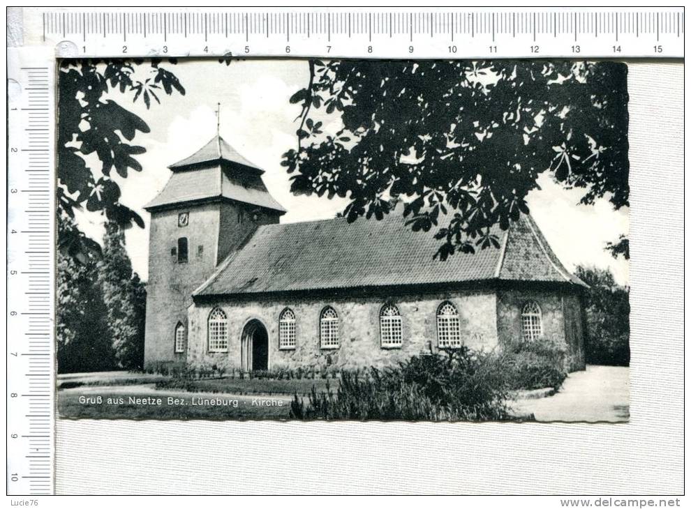 LUNEBURG -  Grusse Aus Neetze Bez -  Kirche - Lüneburger Heide