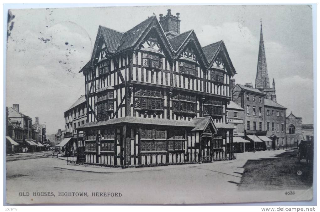 England / Angleterre - Old Houses - Hightown - Hereford - Herefordshire