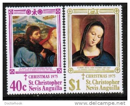 ST. CHRISTOPHER NEVIS ANGUILLA    Scott # 312-5**  VF MINT NH - San Cristóbal Y Nieves - Anguilla (...-1980)